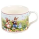Подарочная чашка с блюдцем Easter Tale R40721 160 мл диаметр 14 см Разноцветный - изображение 3
