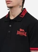 Поло чоловіче Lonsdale BYERMOOR 117882-1503 L Black/Red (4255581599887) - изображение 2