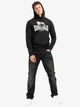 Худі чоловіче Lonsdale FREMINGTON 117033-1500 M Black/White (4251522388794) - зображення 2