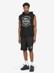Комплект худі без рукавів та шорти чоловічий Lonsdale SHOTLEY 117839-1513 M Black/Grey (4255581581998) - изображение 1