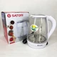 Електрочайник Satori SGK-4105-WT 1.8 л 1500 Вт, стильний електричний чайник, чайники з підсвічуванням - зображення 4