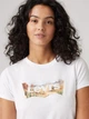 Футболка хлопковая женская Levi`s 493668998 L Белая (1159857806) - изображение 4