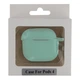 Чехол Silicone Case с карабином для Airpods 5/Airpods 4 Sea Blue - изображение 3