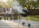 Мобільний вугільний гриль з кришкою BBQ Meeting BBQ5290 круглий 46x44x71 см компактний гриль для пікніка барбекю кемпінгу дачі переносний мангал на вугіллі з решіткою вентиляцією стійкий портативний садовий гриль для відпочинку на природі - зображення 8