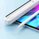 Кейс для зарядки стилуса Baseus Smooth Writing Stylus Wireless Charging Case Moon White - зображення 4