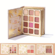 Набір косметики Romcom Mini Face Makeup Palette палетка книга тіні, рум'яна, хайлайтер та помади - зображення 3