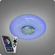 Люстра светодиодная 517 Dlight RGB с пультом и колонкой 45Вт Белый (02146) - изображение 4