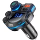 Автомобільний зарядний пристрій FM модулятор HOCO FM01 Legend 20W (2USB-A/1C) (Black) (245639) - зображення 2