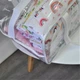 Сумка в пологовий прозора пвх допологова порожня для речей майбутньої мами і малюка для пологового з посиленими ручками XL 50*23*32см ЕкоМама білий - зображення 3