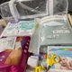 Набор в роддом для мамы и новорожденного Kinder Surprise в прозрачной сумке L + сумка M для малыша в подарок EkoMama - изображение 7