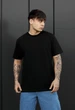 Мужская Футболка Стафф черная с логотипом базовая Staff logo black XS (386476) - изображение 1