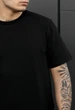 Мужская Футболка Стафф черная с логотипом базовая Staff logo black XS (386476) - изображение 3