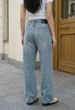 Джинсы Женские Стаф Голубовато-серые Широкие Джинсовые Штаны Staff 2 Blue Gray Wide Leg 34 (387061) - изображение 4