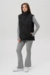 Жіноча Легка Куртка Жилетка Безрукавка Стьобана Without Spice Black розмір XXL/3XL HDSYR_1068 - зображення 3