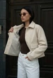 Куртка Женская Ветровка Стаф Светло-бежевая Современная Staff Sa Light Beige L (385870) - изображение 4