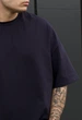 Футболка Staff navy oversize L - зображення 3