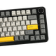 Игровая магнитная клавиатура AJAZZ AK820 Max Grey yellow - изображение 2