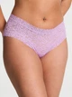 Женские трусики кружево чикини Victoria's Secret сиреневые QCJ57 размер XL - изображение 1