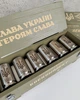 Подарунковий БОЄКОМПЛЕКТ "Classic" – 6 чарок-гільз у дерев’яному ящику - зображення 6