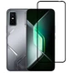 Защитное стекло TDG 9D для Infinix GT 30 Pro (X6873) полная проклейка черный - изображение 1