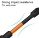 Набор ударных бит для шуруповерта дрели S2 50/65/70мм 3шт Black-Orange (500407) - изображение 3