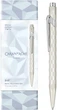 Ручка шариковая Caran d'Ache 849 Alpine Frost Синяя 1 мм Белый корпус в подарочном боксе (7630002360821) - изображение 1