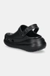 Жіночі крокси на платформі Crocs Classic Crush Clogs, Чорні, 207521-100, (M4/W6), 36-37, 22см - зображення 4