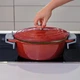 Силиконовая накладка на ручку Kela Cali 11.3х5.5х7.5 см Дымчато-голубая (53696) - изображение 5