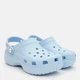 Женские кроксы на платформе Сrocs Classic Platform Blue Calcite Clog 211231, голубі W6/36-37/22.9см - изображение 2
