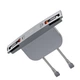 Автомобільна док-станція WiWU Wi-DS001 Tesla Model 3 Y Type-C Lightning USB-A 60W Grey - изображение 1