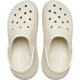 Женские кроксы на платформе Crocs Classic Crush Clogs, Бежевые, 207521-100, (M4/W6), 36-37, 22см - изображение 3