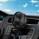 Вентилятор в салон автомобіля BOROFONE DBF11 Wind wire control car fan Black - изображение 7