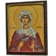Икона "Святая мученица Галина" на дереве 11х9 см - изображение 2