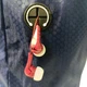 Рюкзак-мішок зі світловідбиваючими полосами Tibetan Blue: Світловідбивальна сумка для взуття, бігу та велосипеда (Синій) - зображення 2