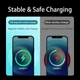 Зарядка Qi REMAX Motin Series Wireless Magnetic Fast Charger RP-W30 |15W| White - зображення 2