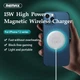 Зарядка Qi REMAX Motin Series Wireless Magnetic Fast Charger RP-W30 |15W| White - зображення 3