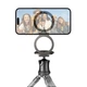 Автомобільний тримач Hoco H102 Whale magnetic ring holder (multi-scene) Black - изображение 5