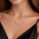 Серебряное колье карта Украины 45 см DIVA - изображение 3