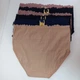 Трусы женские слипы 3XL однотонные Aonidaisi 01121 - 6 шт - изображение 4