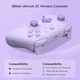 Беспроводной геймпад 8BitDo Ultimate 2C (Hall Effect), Для PC/Android, Пурпурный - изображение 6