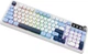 Klawiatura bezprzewodowa Ajazz AF98 PLUS USB/Bluetooth/Wireless White/Blue (AF98-PLUS-GB) - obraz 3