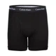 Набір чоловічих боксерів Calvin Klein бавовняний стрейч, чорні/сірі/білі, 3 шт. M - изображение 3