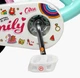 Детский двухколесный велосипед 12 дюймов Corso Emily ML-42589 белый розовый - изображение 4