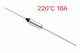 Термопредохранитель 220°C 10А250V RY01 (пр40192) - изображение 1