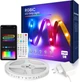 Світлодіодна стрічка VKH Bluetooth RGB, 10 м, самоклейка, з пультом дистанційного керування та додатком - зображення 2