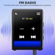 MP3-плеер Cetoon на 128 ГБ с Bluetooth со встроенным динамиком, 2.4-дюймовый сенсорный экран Hi-Fi, FM-радио (Б/У) - изображение 3