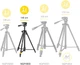 Штатив National Geographic NGPH000, 146 см Черный Б/В - изображение 7