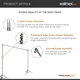 Система установки фона Walimex Pro 120-307 см / Высота 256 см / Телескопическая перекладина / Черный Б/В k1 - изображение 4