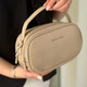 Сумка жіноча крос боді з еко шкіри David Jones 29245 світлий тауп - зображення 4