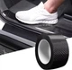 Карбоновая пленка Carbon Fiber ширина 10 см длина 180 см Black - изображение 1